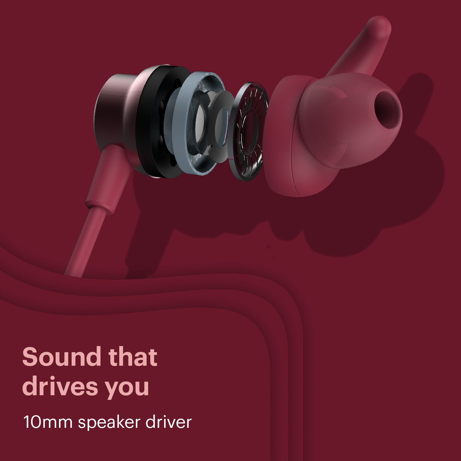 Image of Noise Tune Active Plus Neckband Bluetooth