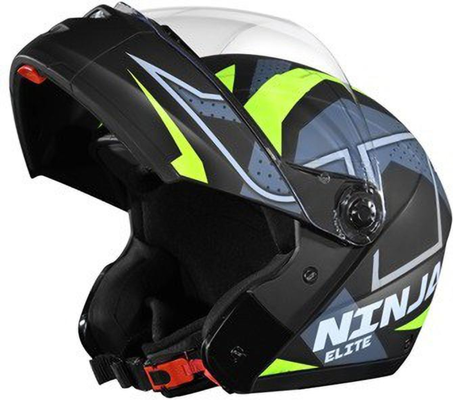 Image of STUDDS NINJA ELITE SUPER D6 Motorbike Helmet (MATT BLACK N5)
