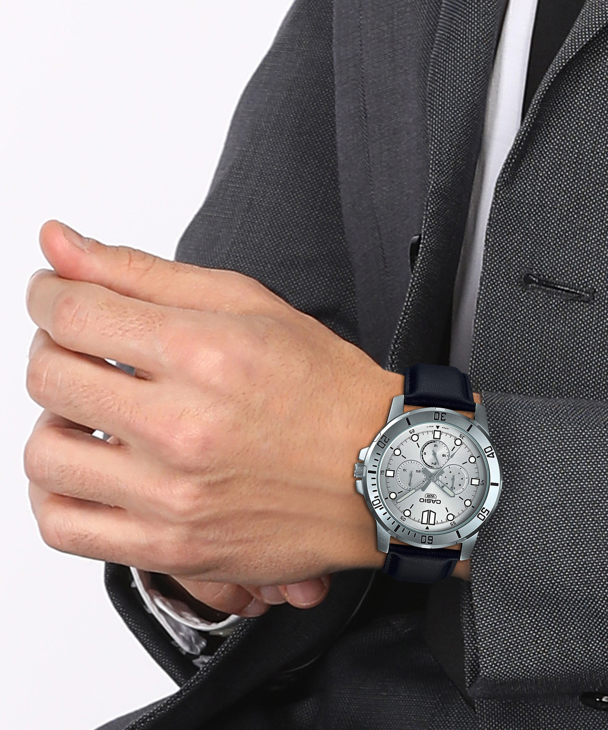 Image of CASIO MTP-VD300L-7EUDF MTP-VD300 Analog Watch - For Men