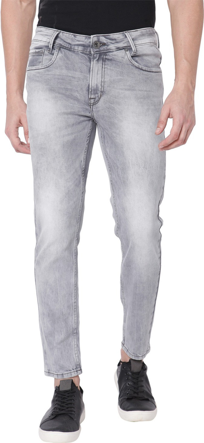 Image of MUFTI Slim Men Grey Jeans