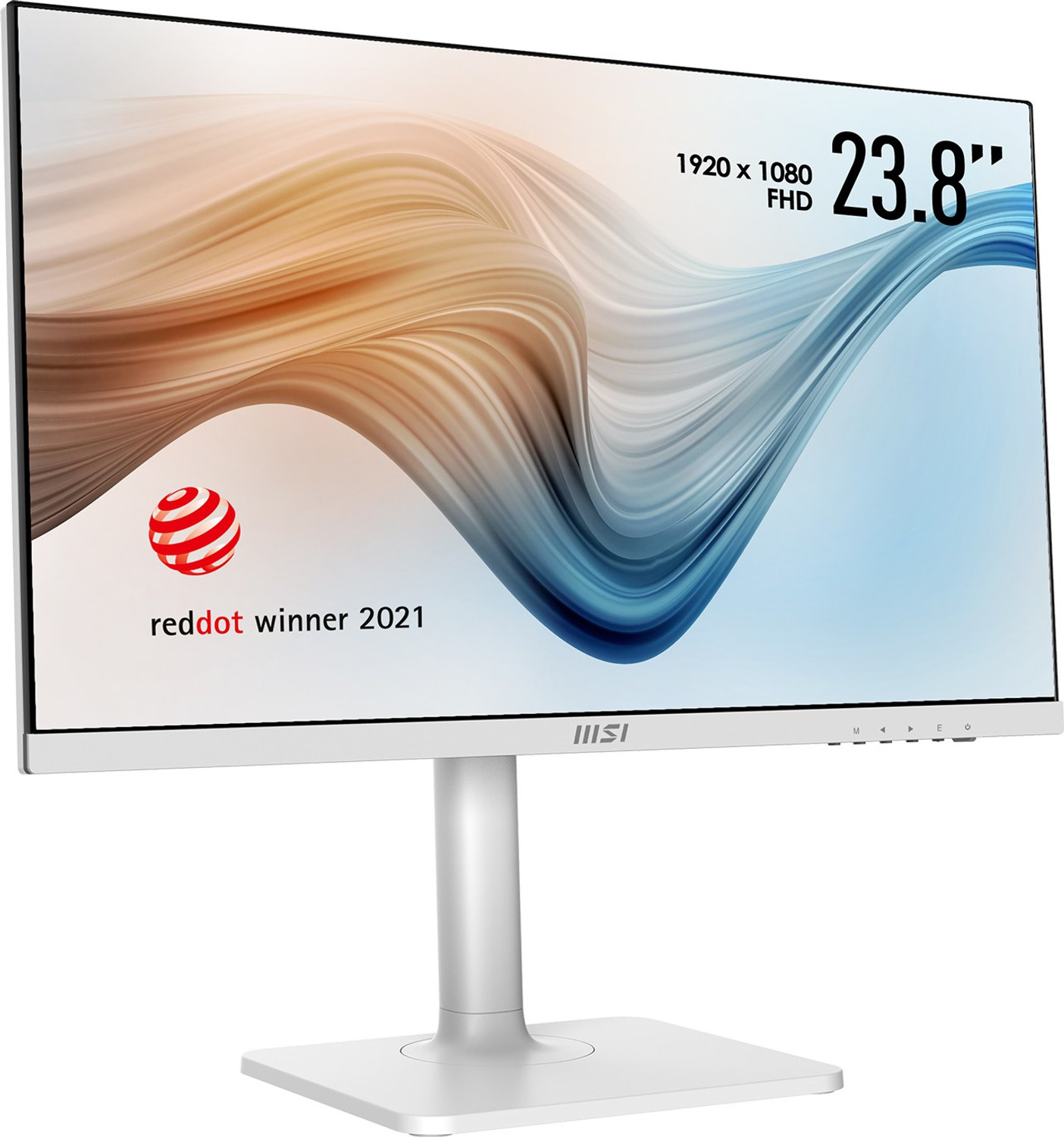 Image of MSI 60.96 cm (24 inch) Full HD LED Backlit IPS Panel Speakers,TypeC,Height Adjustable Monitor (Modern MD241PW)