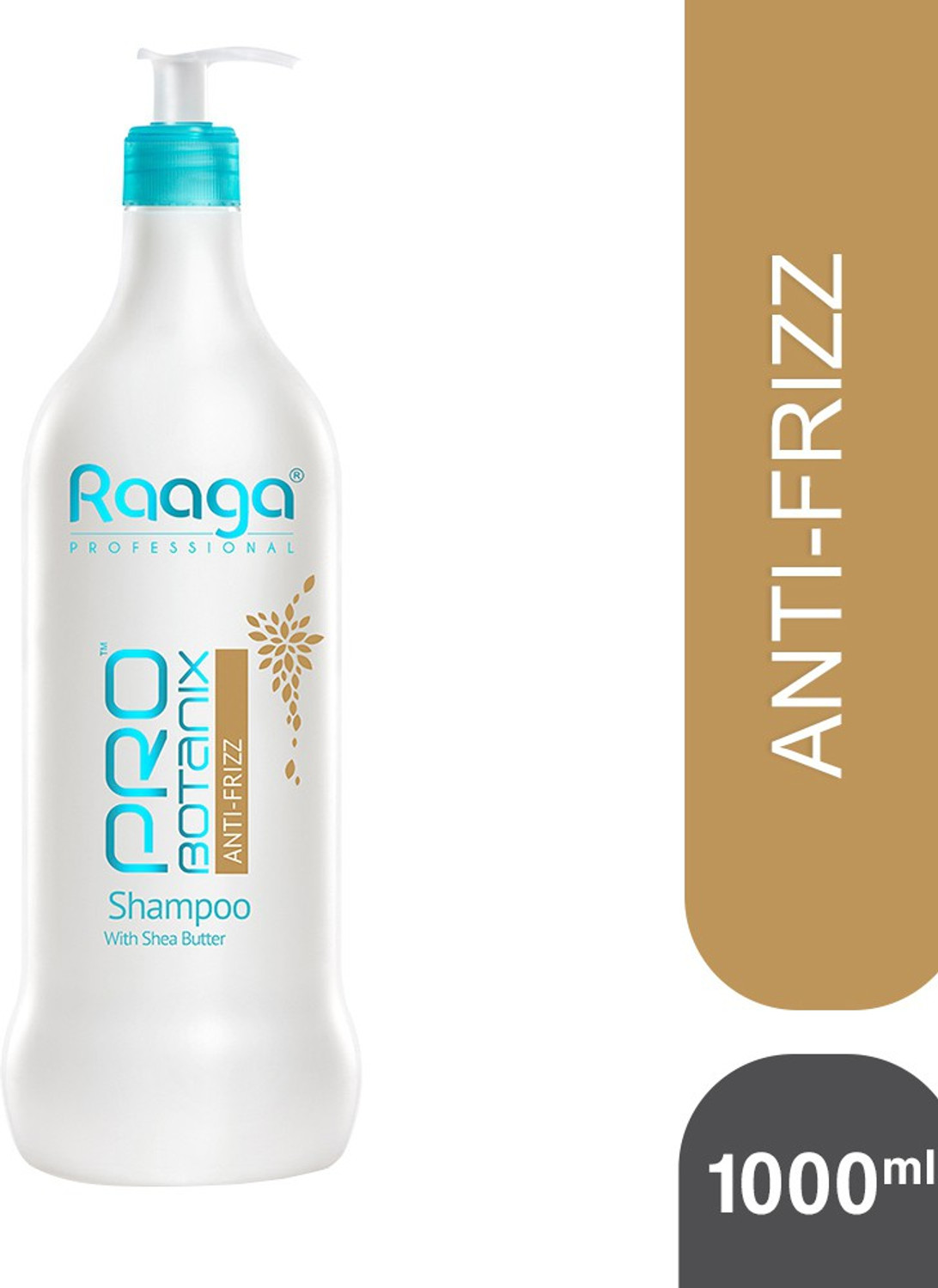 Image of RAAGA PROFESSIONAL Pro Botanix Shampoo | Anti Frizz | 1000 ml