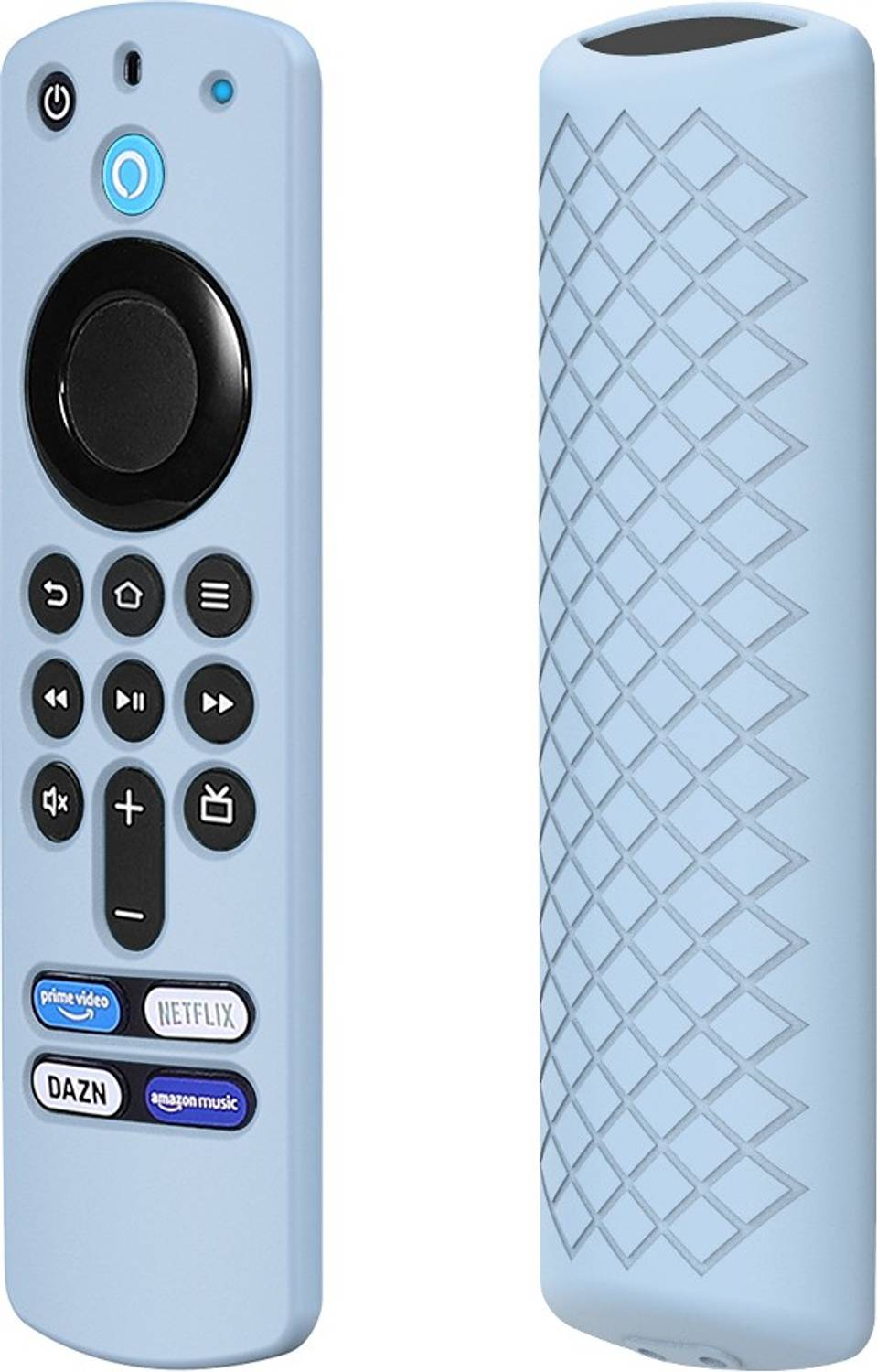 CALDIPREE Front & Back Case for Fire TV Stick 3rd Gen 2021 Alexa Voice Remote FireTVstick Cover