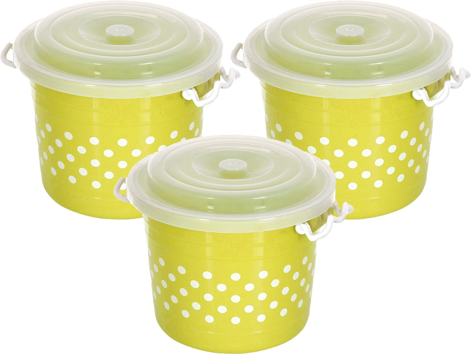 Image of KUBER INDUSTRIES Plastic Grocery Container - 16 L