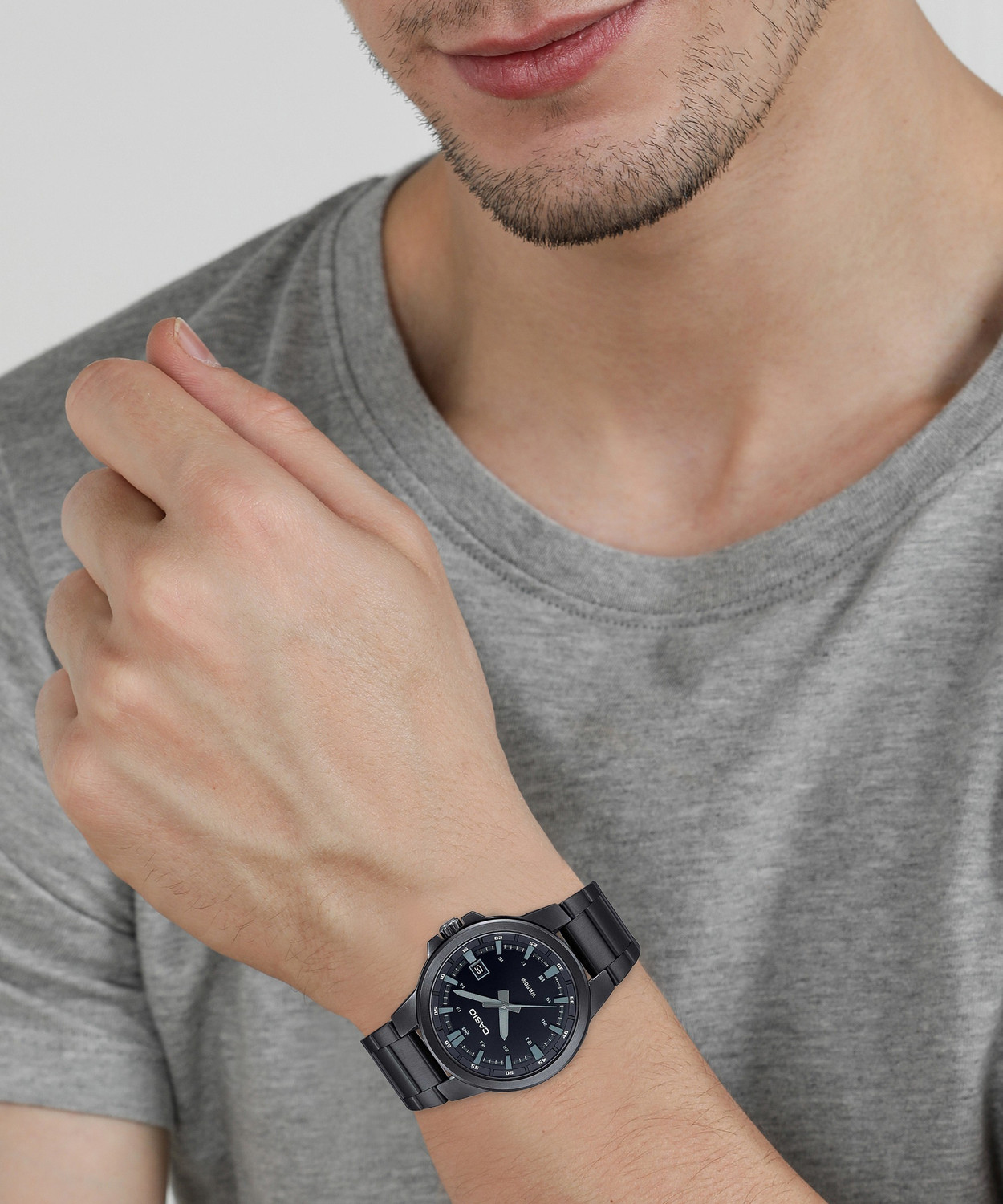 Image of CASIO MTP-E173B-1AVDF #N /A Analog Watch - For Men