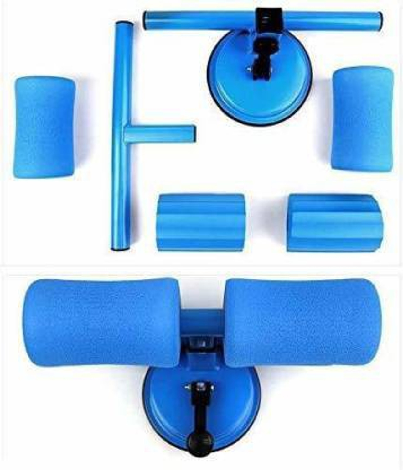 Image of skyunion Sit-ups and Push-ups Lose WITH Press Leg Support Ab Exerciser (Multicolor) Ab Exerciser