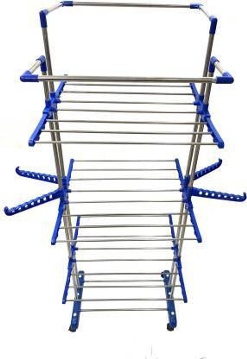 Image of Flipkart SmartBuy Steel, Plastic Floor Cloth Dryer Stand JB2SS-FSB-N-010401