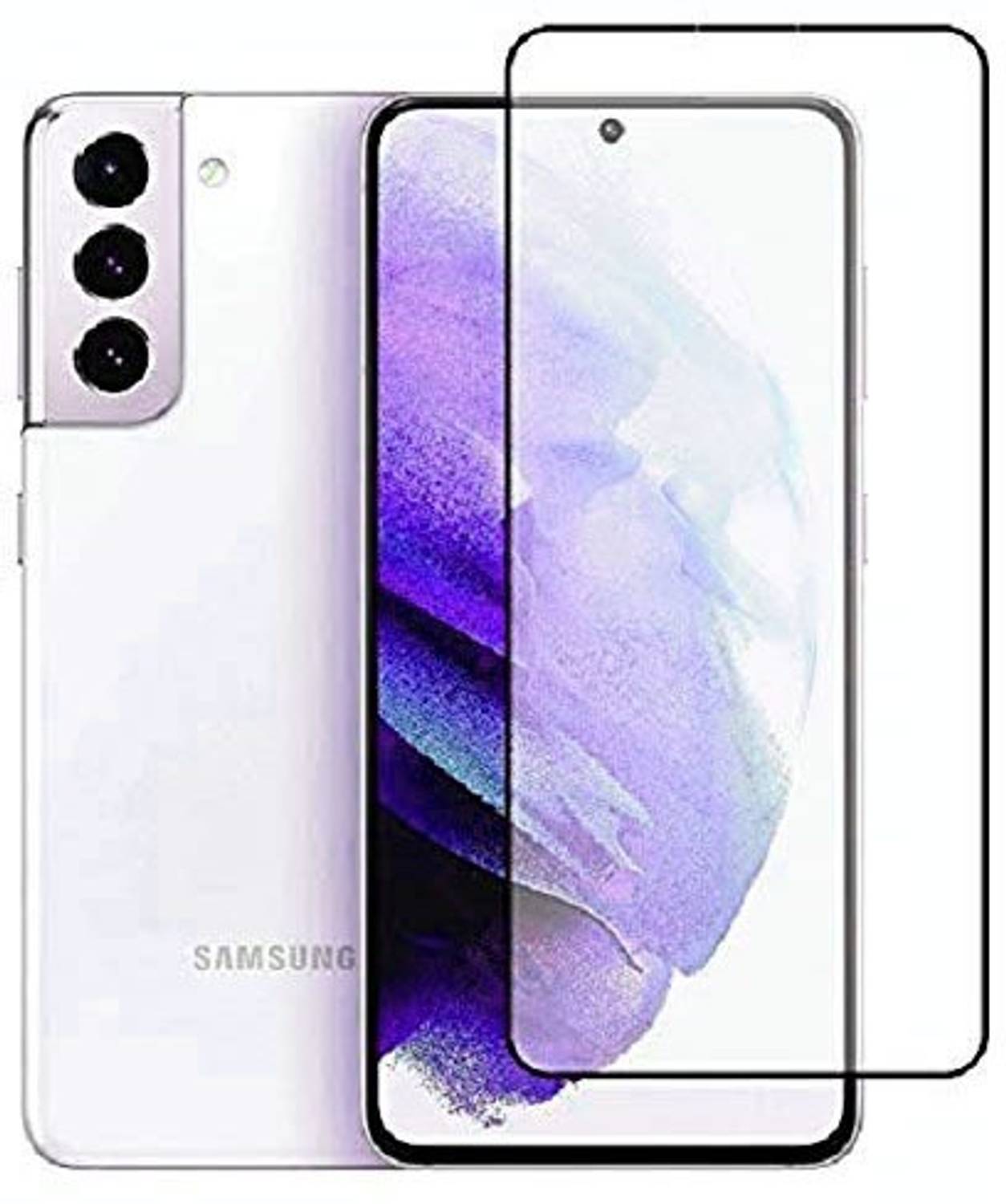 ASMANTIC Tempered Glass Guard for Samsung Galaxy S21 Fe 5G