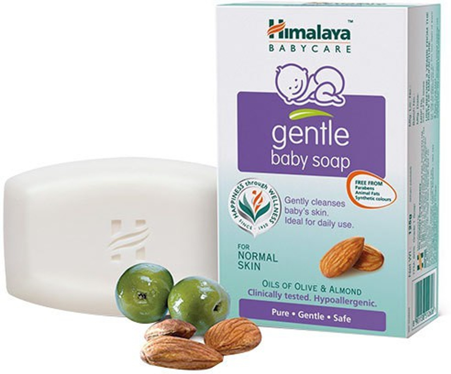 Image of HIMALAYA Gentle Baby Shampoo (200ml) With Genlte Baby Soap (75g) Pack of 2