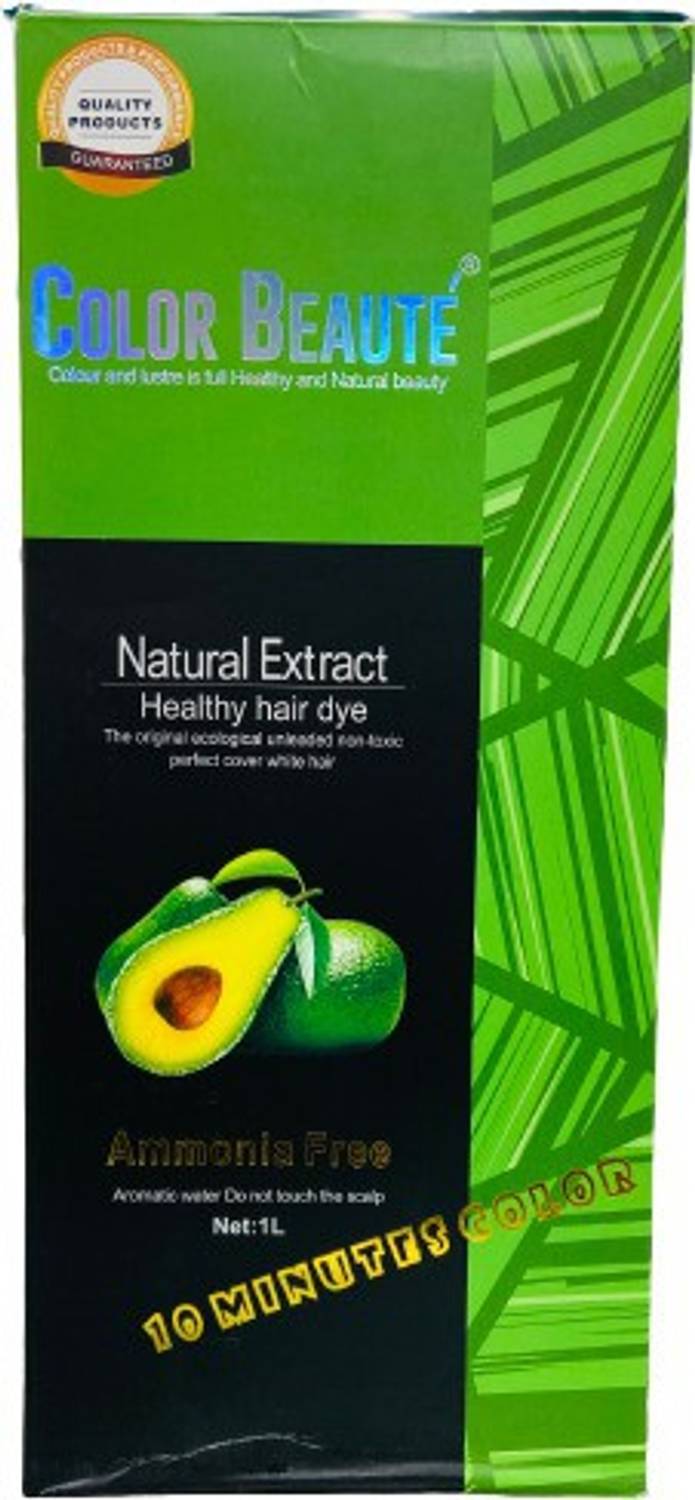Color Beaute Natural Extract Healthy Hair Dye, Natural Black - Image 2