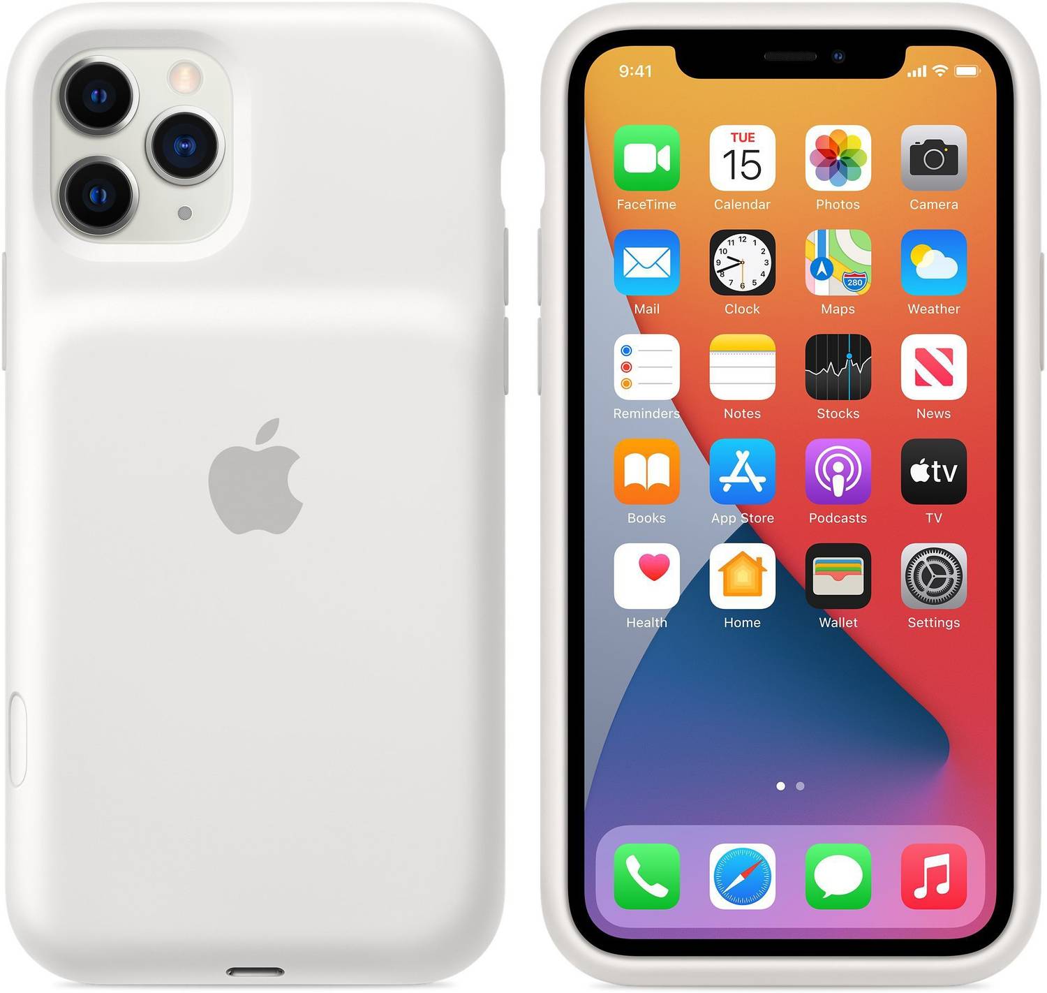 Apple Smart Battery Case Wireless Power Bank Compatible with