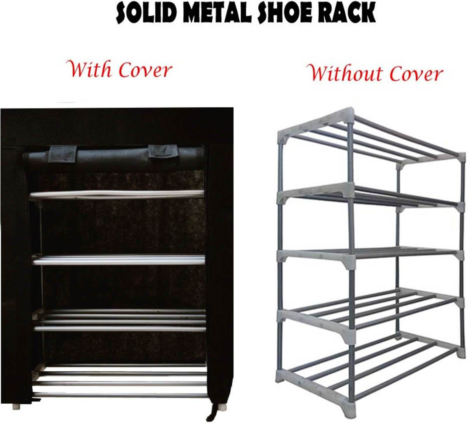 Image of BHIMADA Best Quality Multi-Storage Rack Shelf Metal Shoe Stand