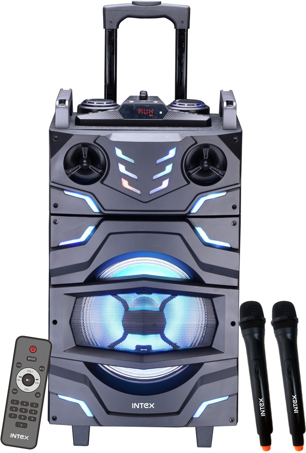 Image of Intex Multimedia Speaker T-300 TUFB (Dual) 42 W Bluetooth Party Speaker