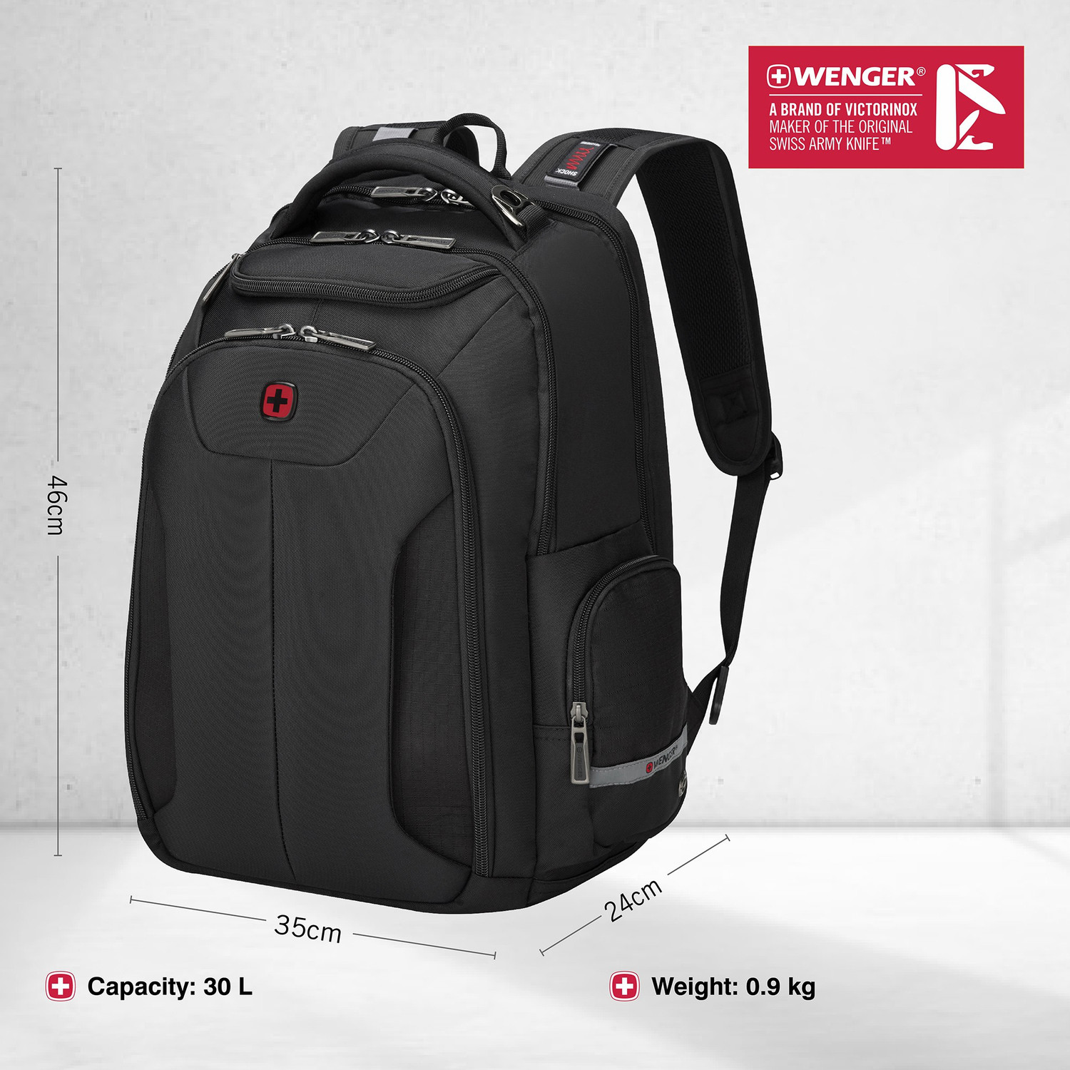 Image of Wenger 17.5 inch ScanSmart 30 L Laptop Backpack