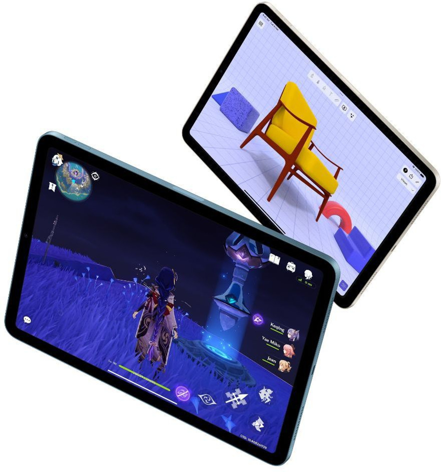 Image of Apple iPad Air (5th gen) 64 GB ROM 10.9 Inch with Wi-Fi+5G Apple M1 chip (Blue)