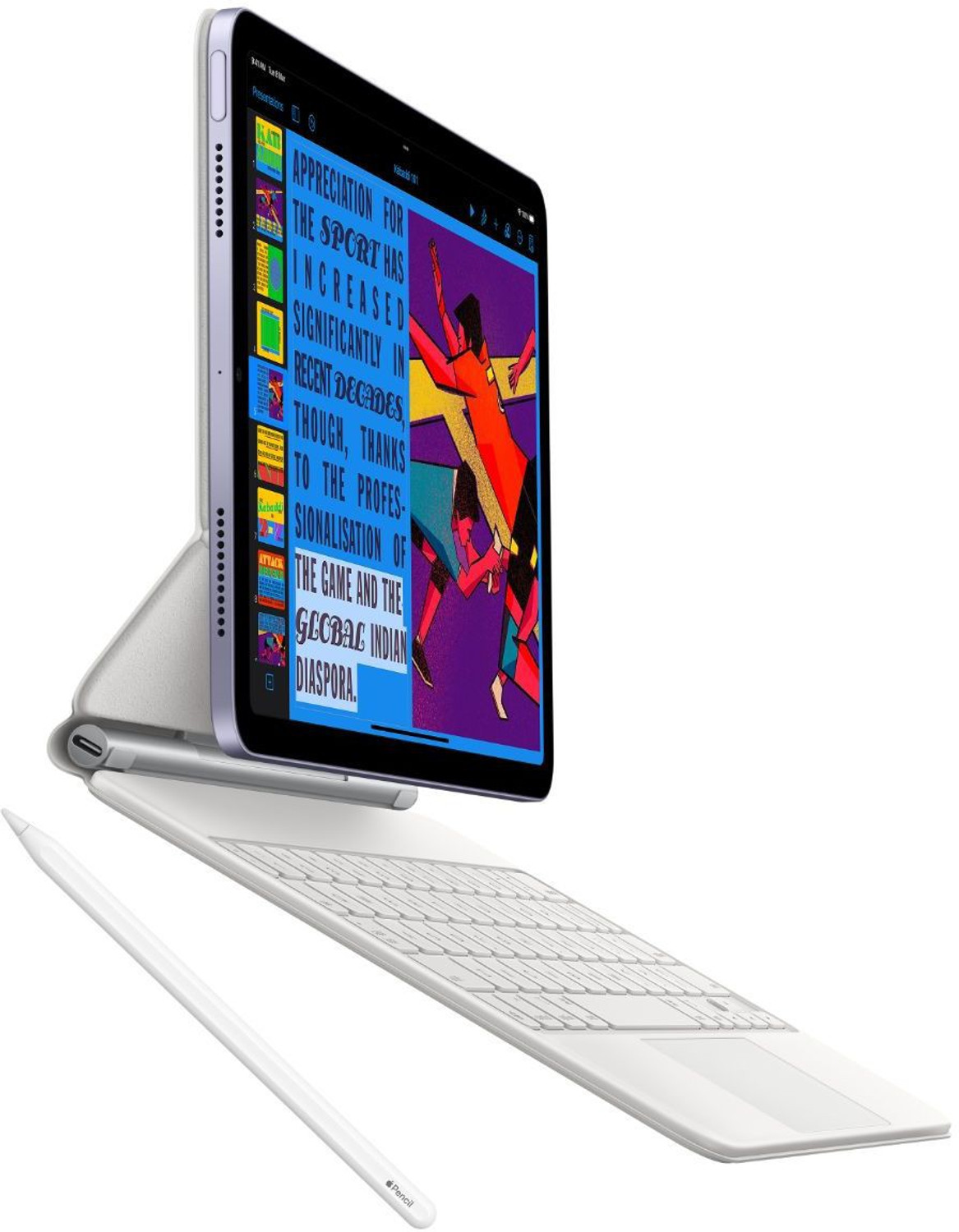 Image of Apple iPad Air (5th gen) 256 GB ROM 10.9 Inch with Wi-Fi Only Apple M1 Chip (Pink)