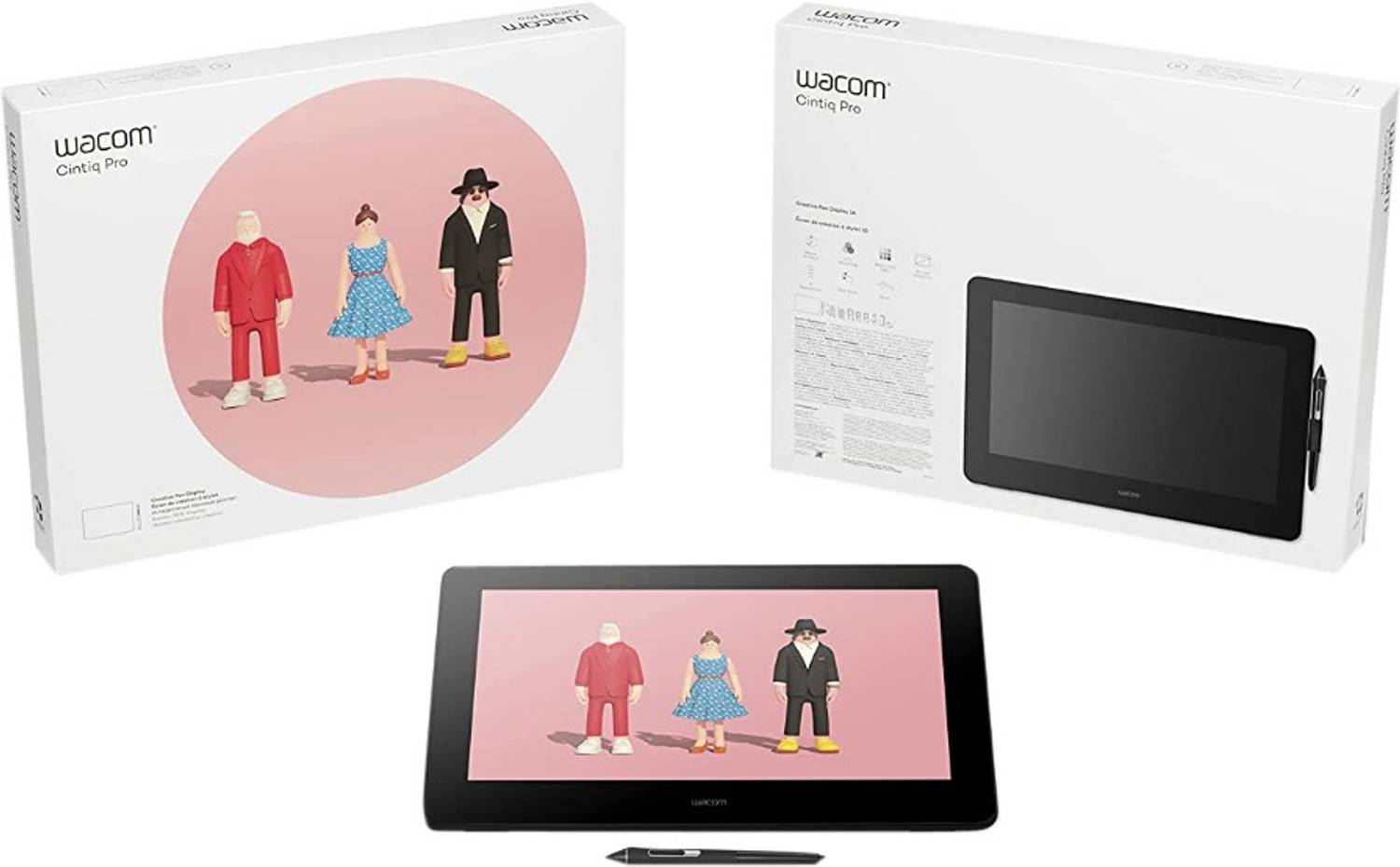 WACOM DTH167K0C Cintiq Pro 16 10.5 x 16.1 inch Graphics Tablet