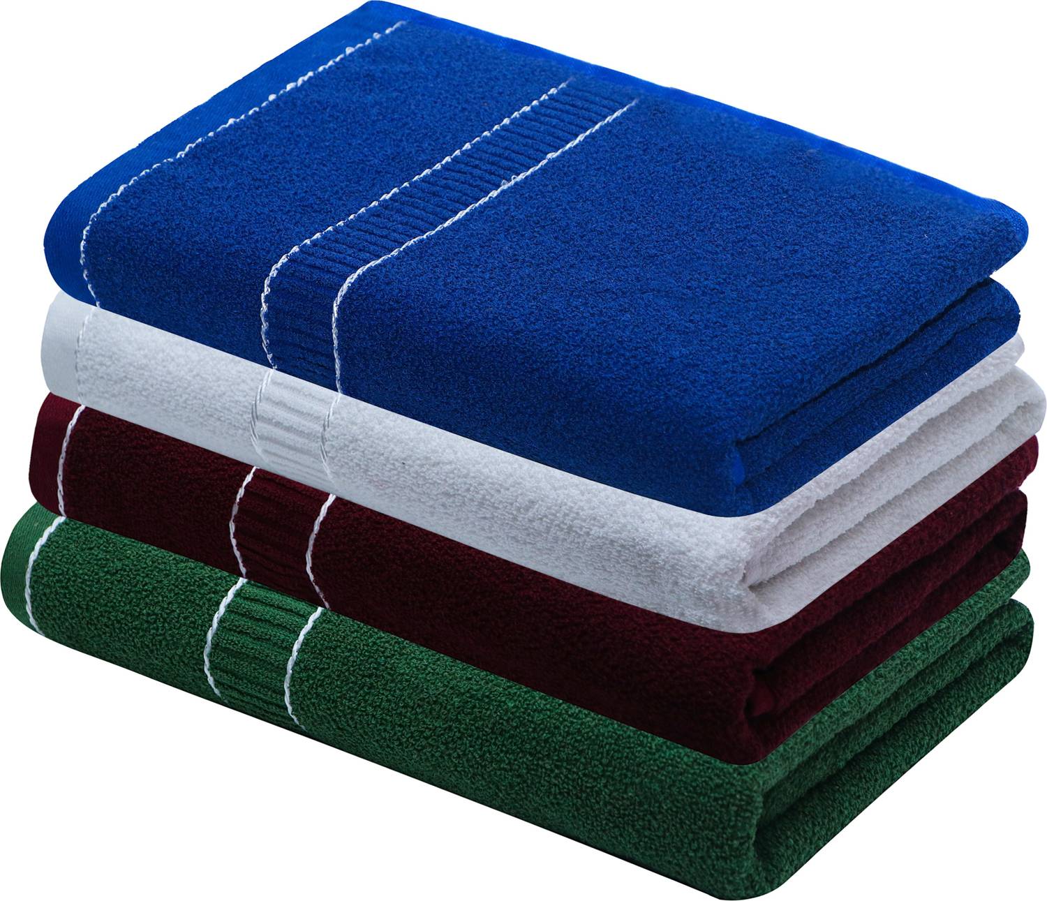 Billiondesigner Cotton 500 GSM Bath, Beach Towel Set