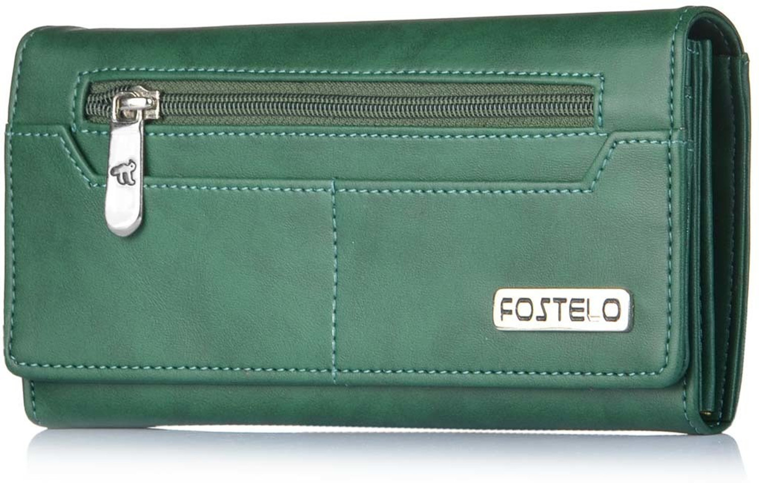 Image of FOSTELO Casual Green Clutch