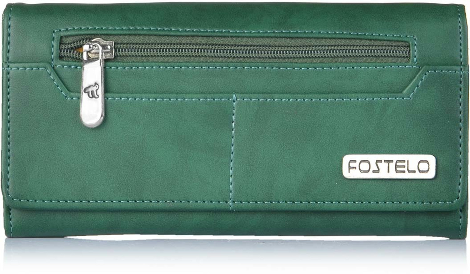 Image of FOSTELO Casual Green Clutch