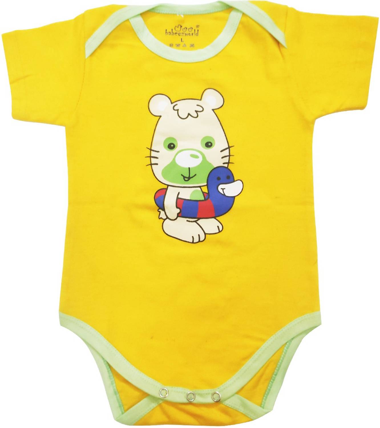 babeezworld Romper For Baby Boys & Baby Girls Casual Printed Pure Cotton