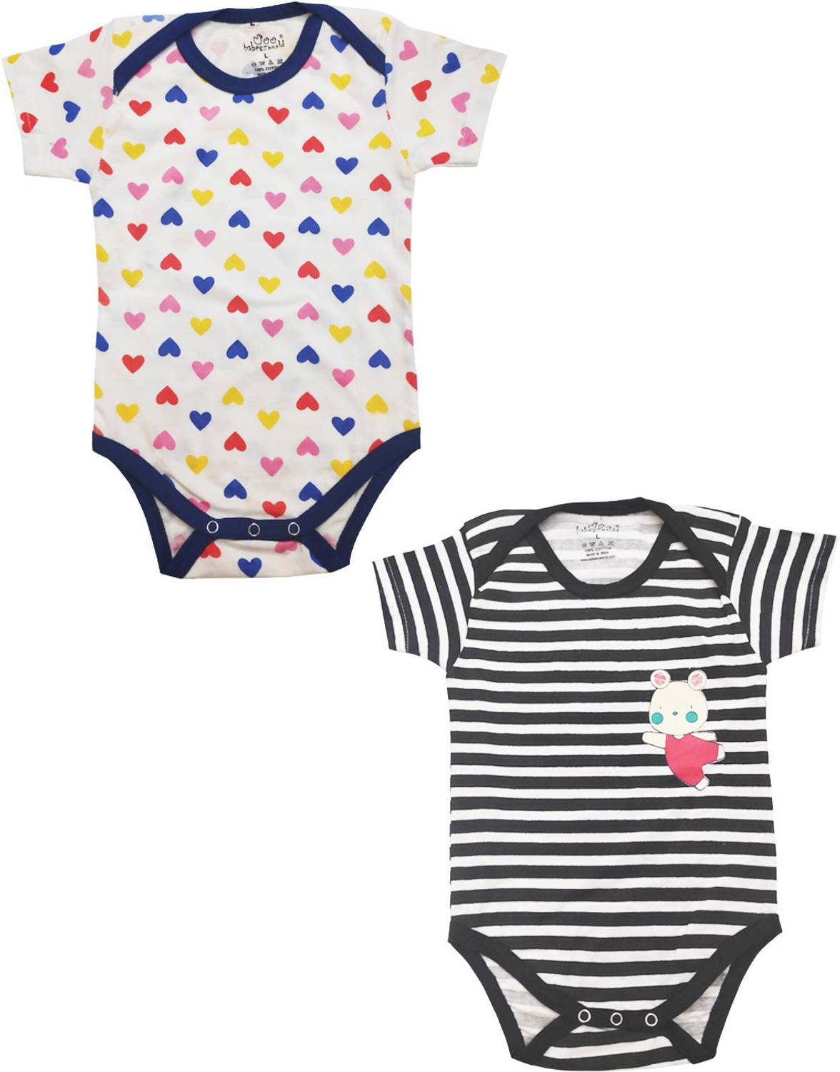 babeezworld Romper For Baby Boys & Baby Girls Casual Printed Pure Cotton