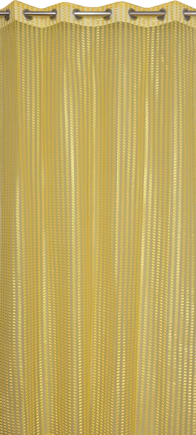 Image of Homefab India 244 cm (8 ft) Long Door Tissue Transparent Curtain (Pack Of 2)
