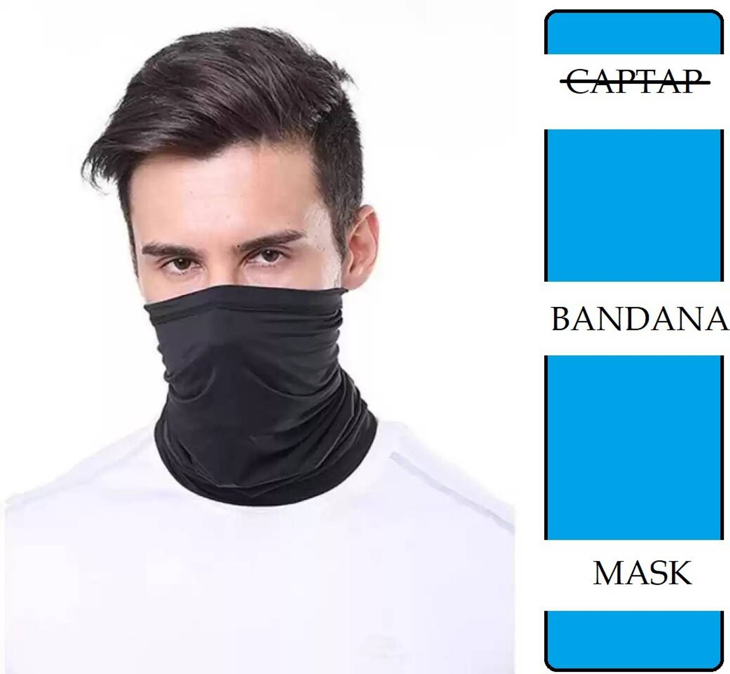 CAPTAP Men Solid Bandana