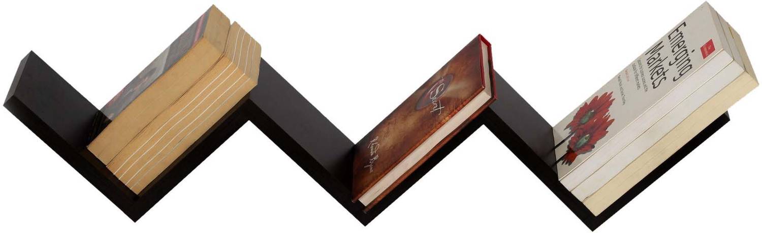 BLUEWUD Aaron Engineered Wood Open Book Shelf