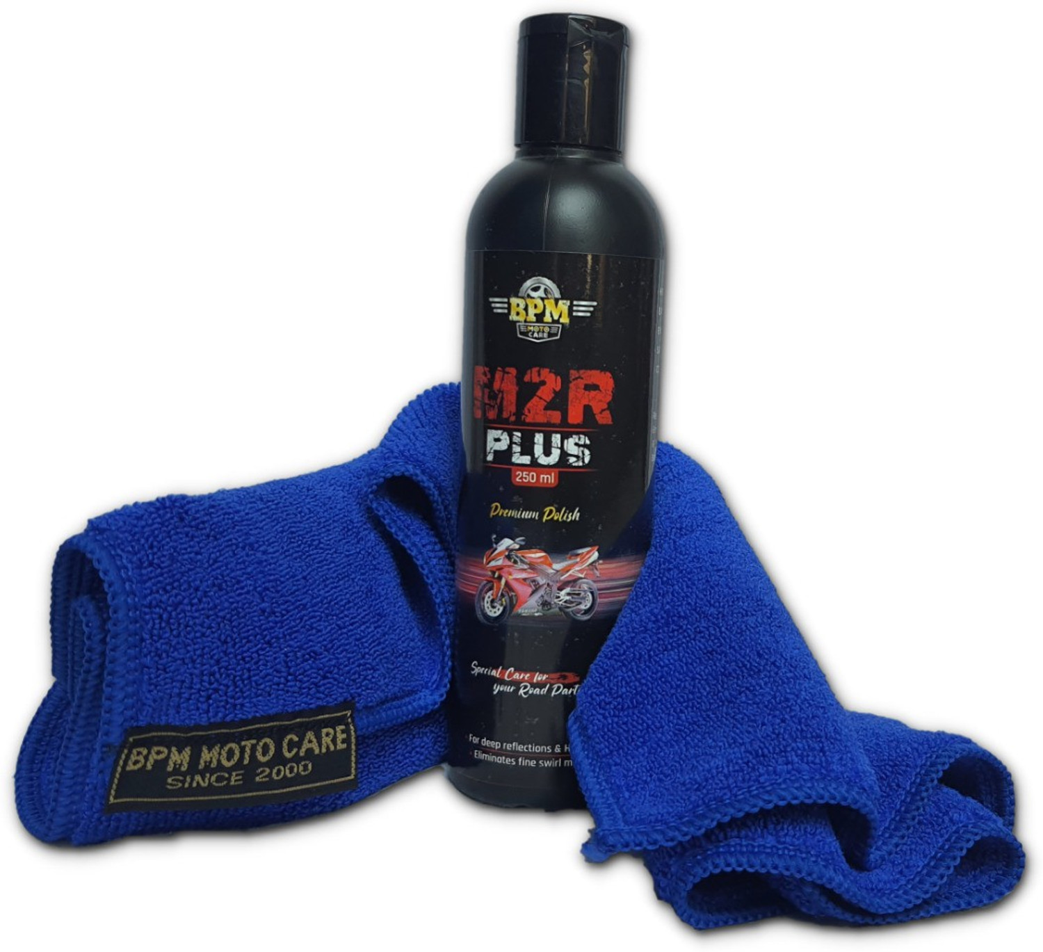 Image of BPM Liquid Car Polish for Exterior, Dashboard, Metal Parts, Tyres, Chrome Accent, Bumper, Windscreen