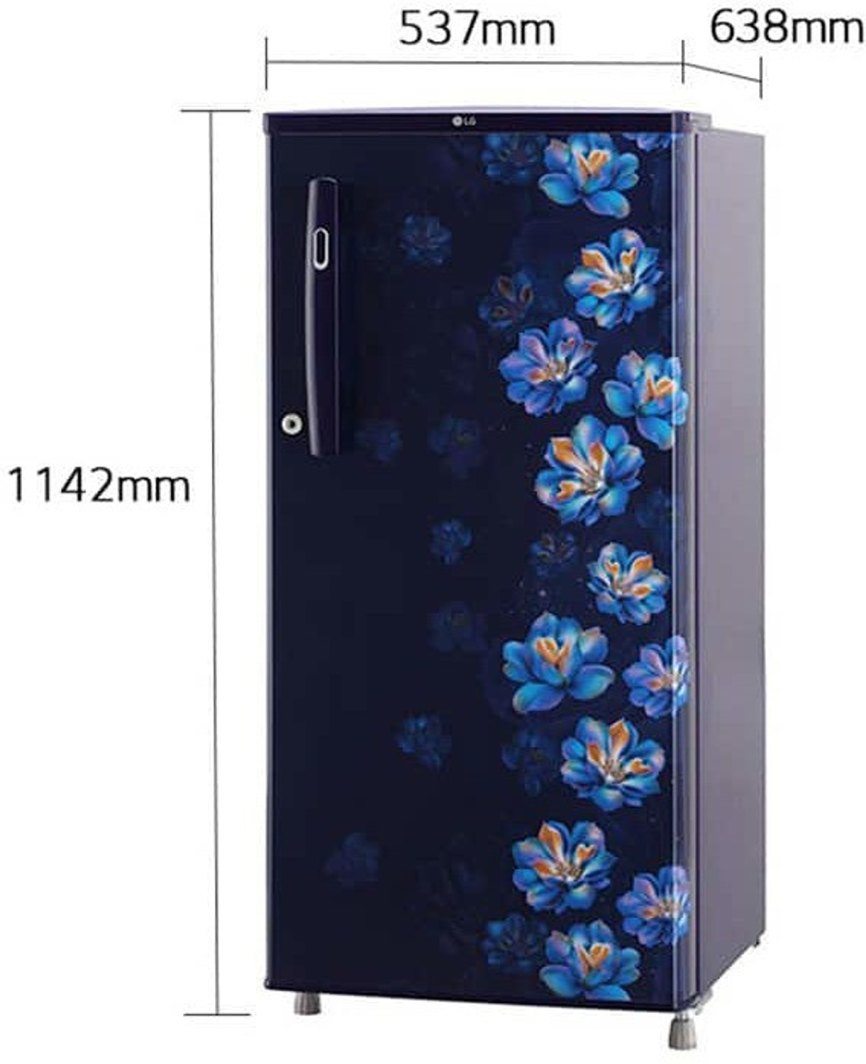 Image of LG 185 L Direct Cool Single Door 1 Star Refrigerator