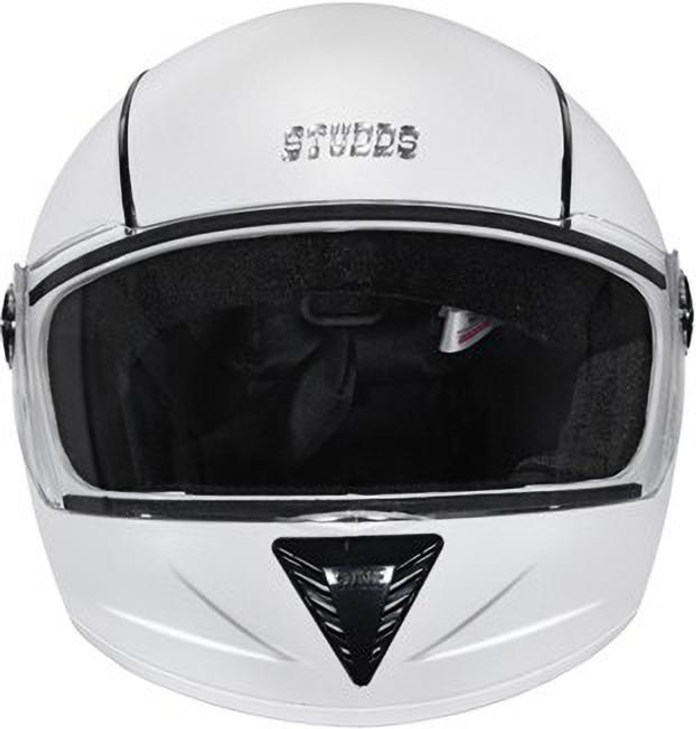 Image of STUDDS Professional Motorsports Helmet (White And Black)
