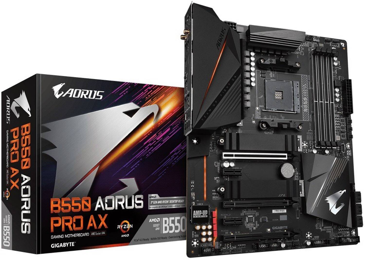 GIGABYTE B550 IAORUS PRO AX マザーボード GIGABYTE B550 AORUS PRO AX AM4Socket ATX AMD B550 Chipset DDR4