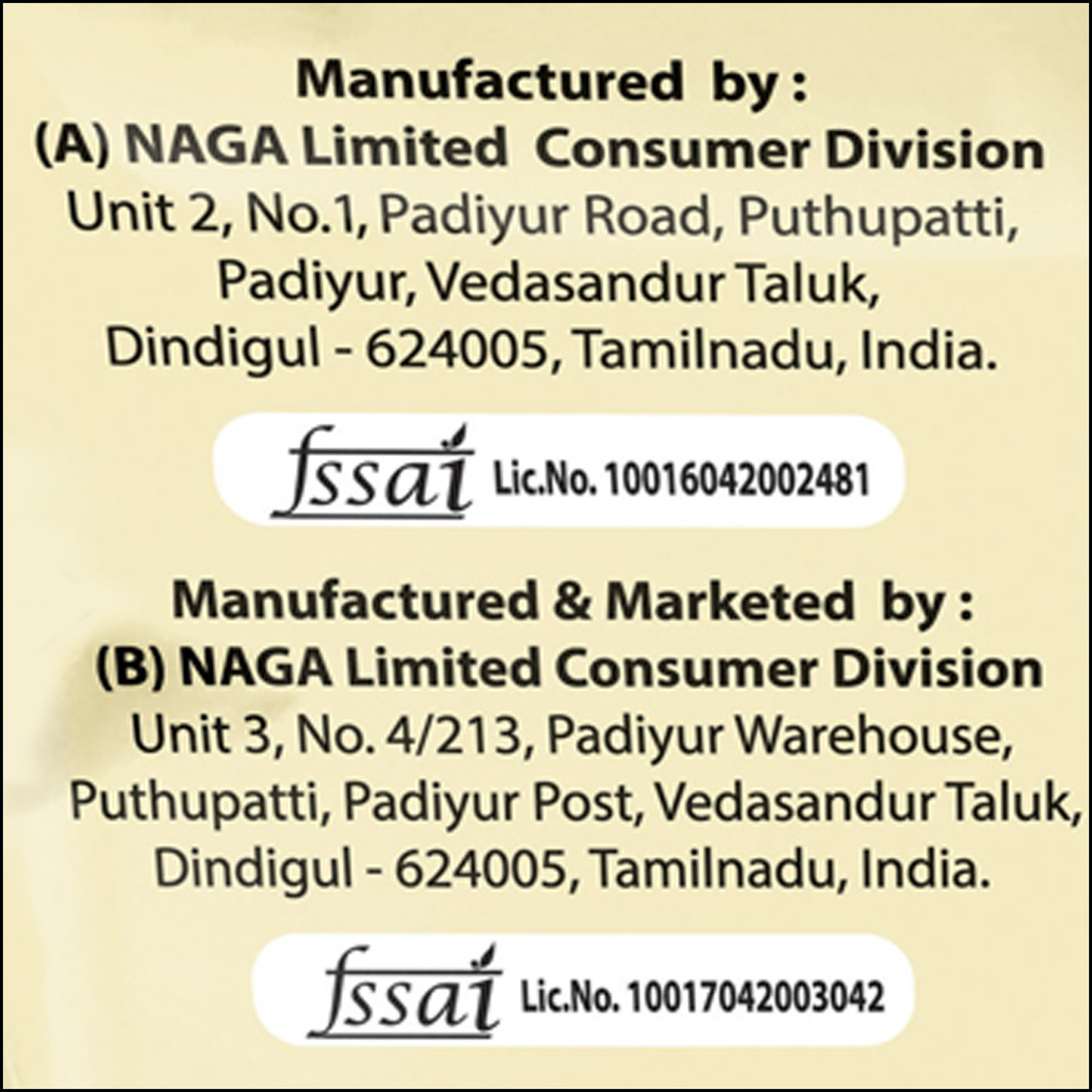 Image of NAGA Gram Flour (Besan)