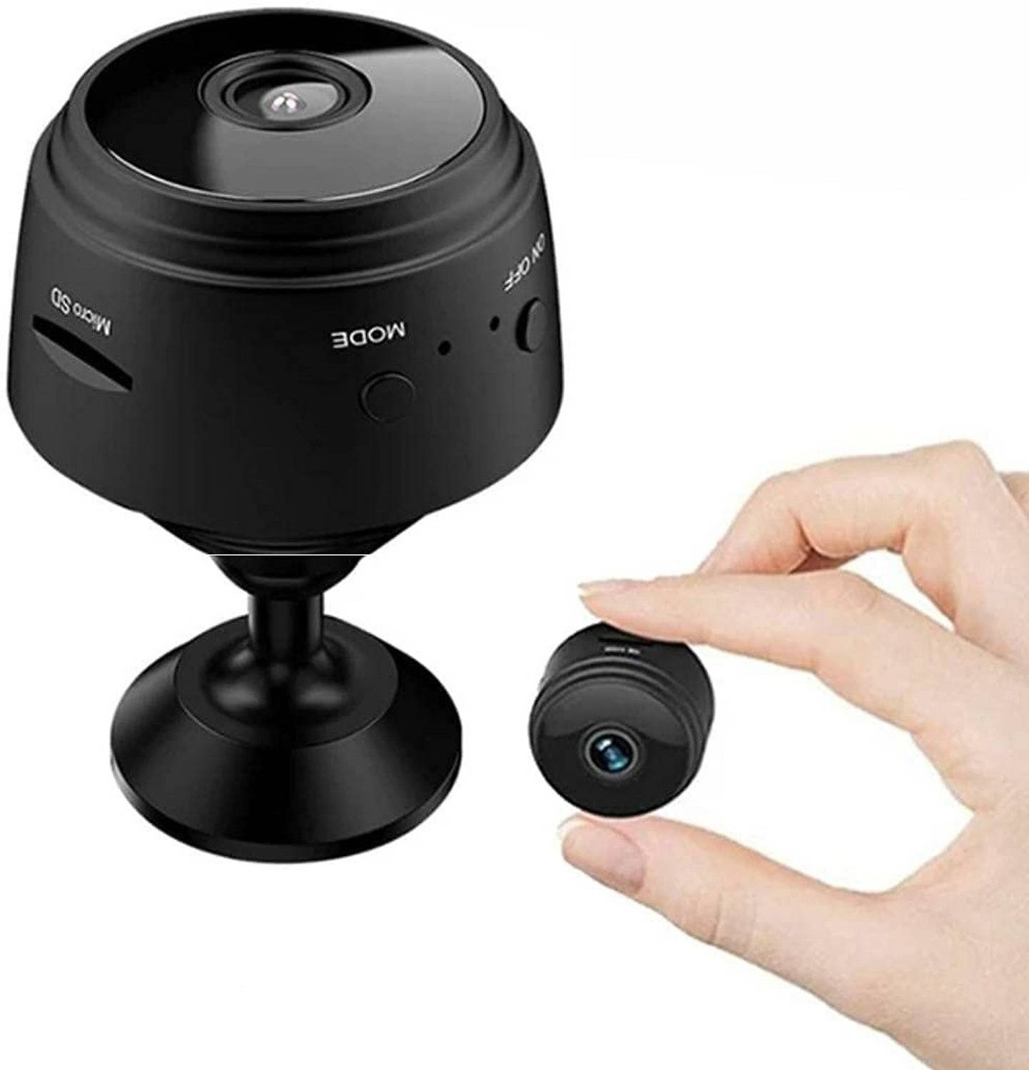 Bzrqx Mini Spy Magnet Camera WiFi Hidden Wireless HD 1080P Small Spy Built-in Battery Security Camera