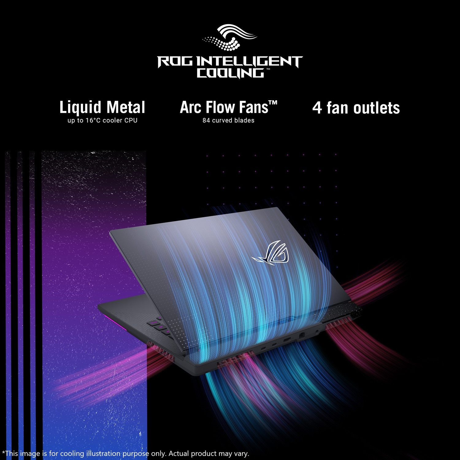 Image of ASUS ROG Strix G15 with 90Whr Battery AMD Ryzen 7 Octa Core 6800H - (16 GB /1 TB SSD /Windows 11 Home /6 GB Graphics /NVIDIA GeForce RTX 3060 /300 Hz) G513RM-HF328WS Gaming Laptop