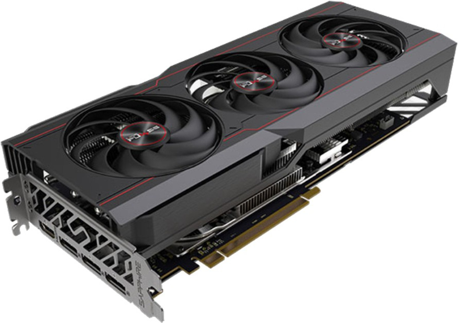 Image of AMD Sapphire PULSE Radeon RX 6800 XT Graphic Card with 16 GB GDDR6, RDNA 2 GDDR6 16 GB AMD Radeon Chipset 256 bit 2065 MHz Graphics Card