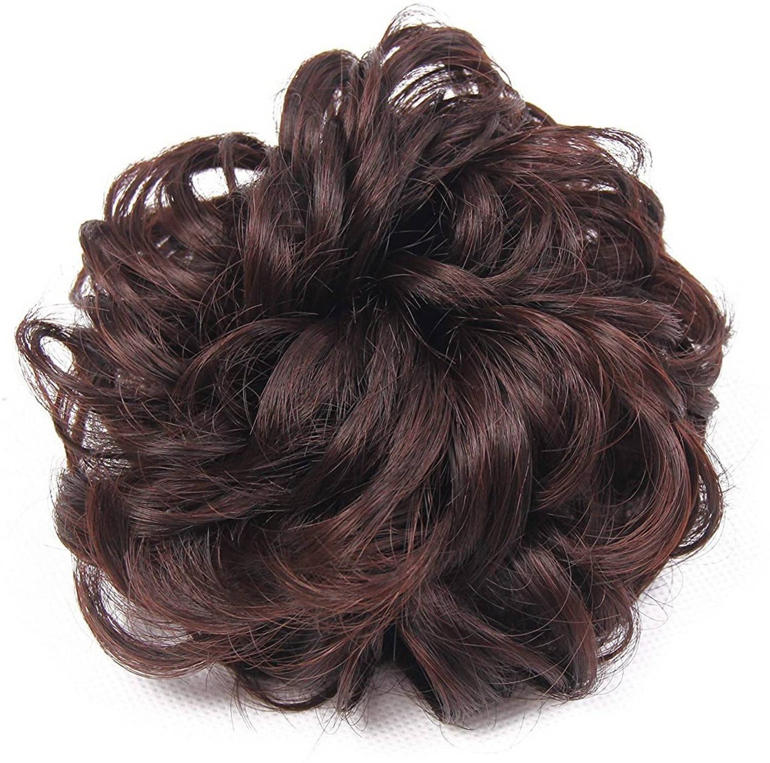 MoonEyes Juda  Bun For Women and Girls in Brown Color Hair Extension