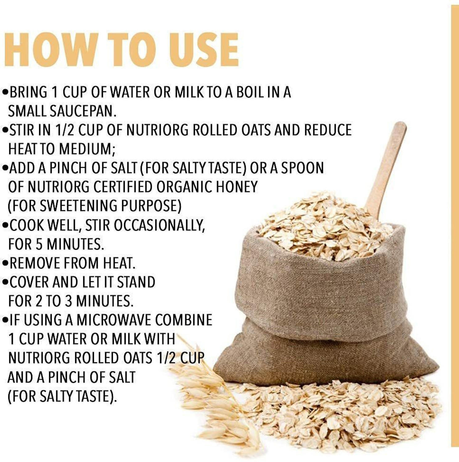 Image of SundarLaxmi Rolled Oats for Weight Loss, 5 kg [Gluten-Free} Refill