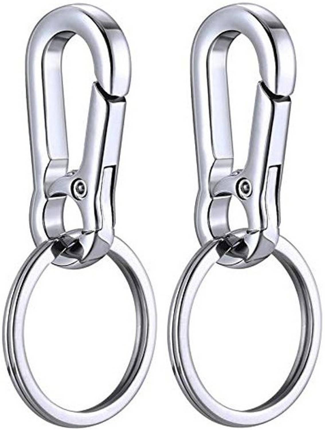 Aura Key Organizer Case Ring Belt Hook Keychain For Bike Car House Keys Men Women Boy Key Chain