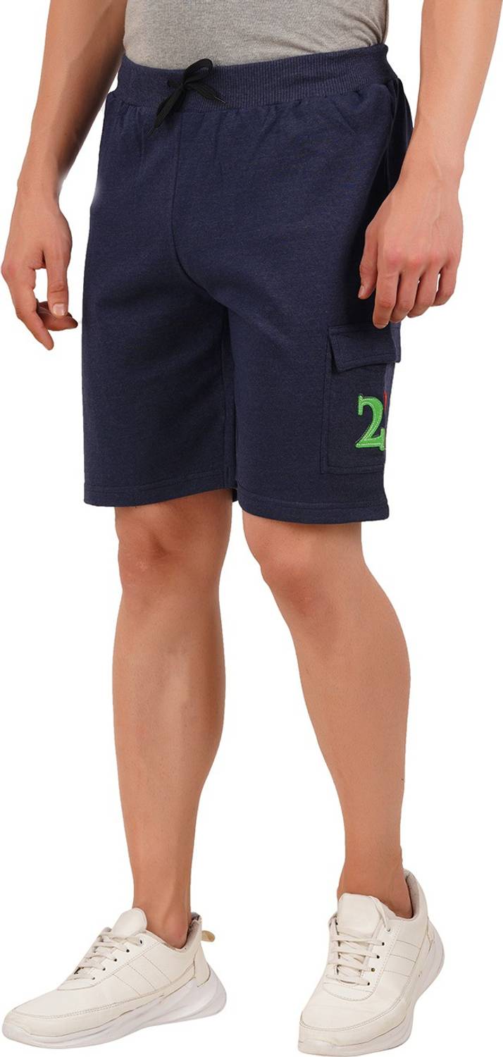 CHECKERSBAY Short For Boys Casual Solid Cotton Blend