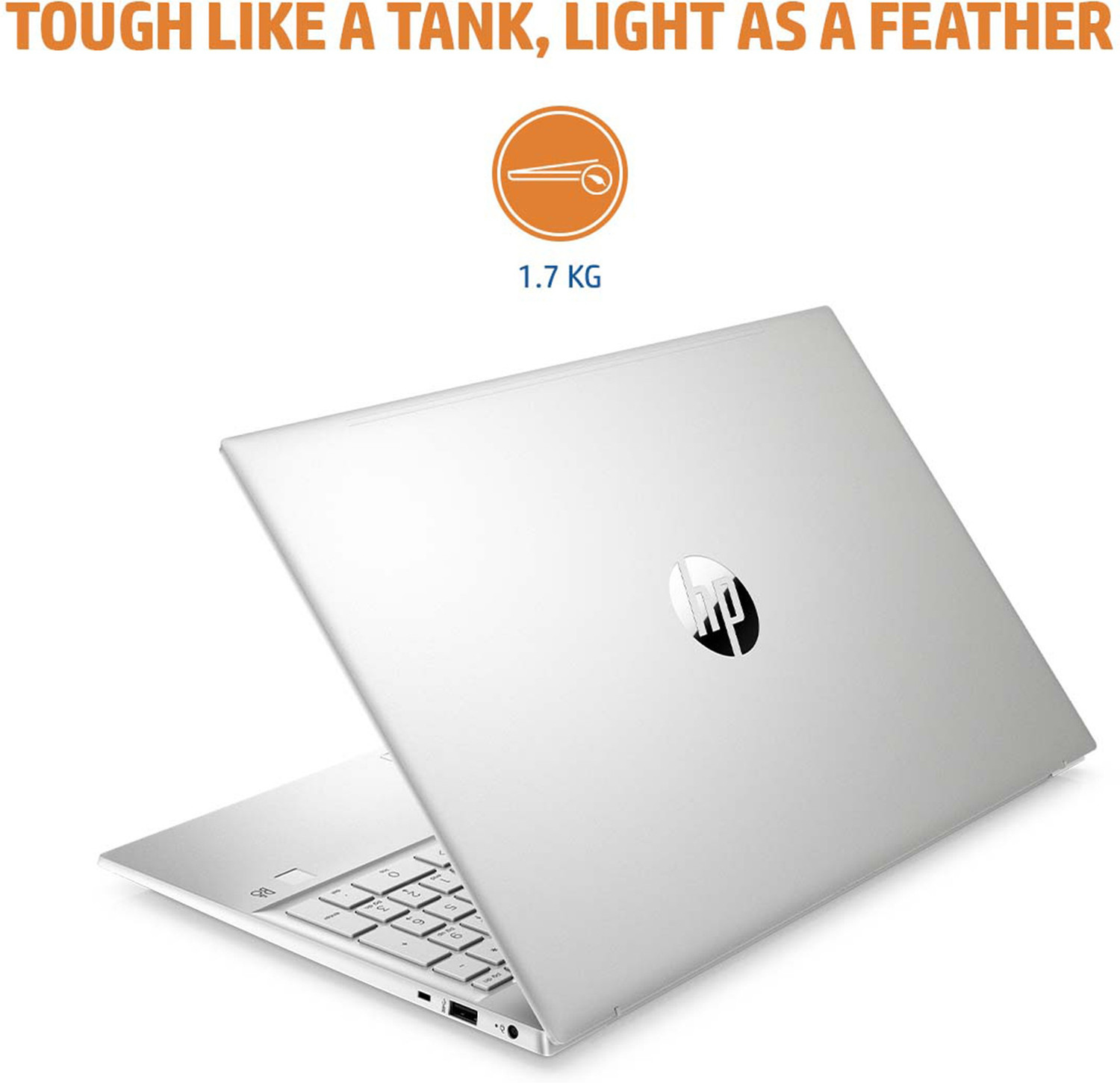 Image of HP Pavilion AMD Ryzen 5 Hexa Core 5625U - (16 GB /512 GB SSD /Windows 11 Home) 15-eh2024AU Thin and Light Laptop