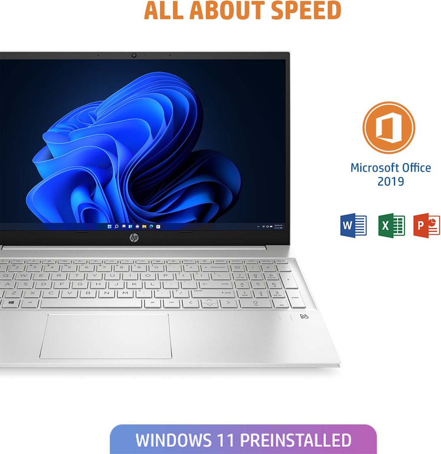 Image of HP Pavilion AMD Ryzen 5 Hexa Core 5625U - (16 GB /512 GB SSD /Windows 11 Home) 15-eh2024AU Thin and Light Laptop