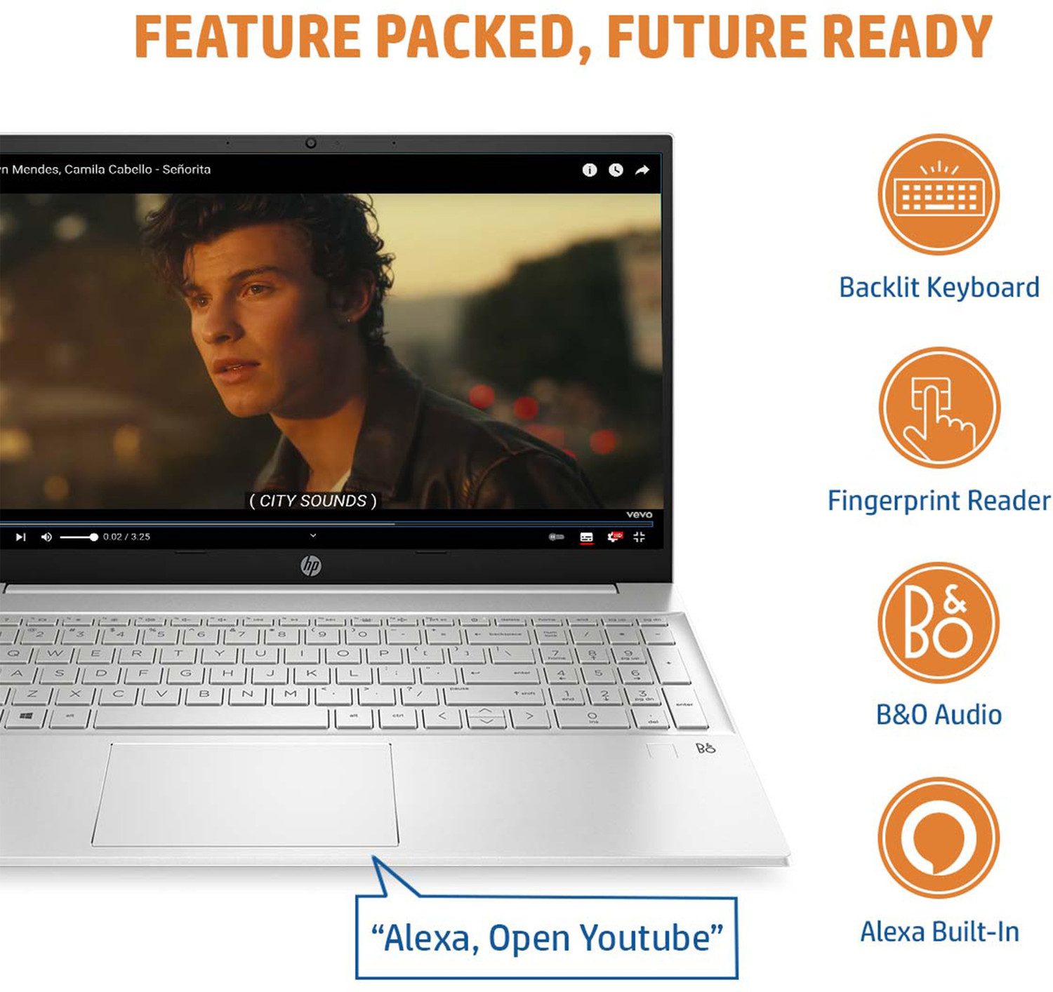 Image of HP Pavilion AMD Ryzen 5 Hexa Core 5625U - (16 GB /512 GB SSD /Windows 11 Home) 15-eh2024AU Thin and Light Laptop