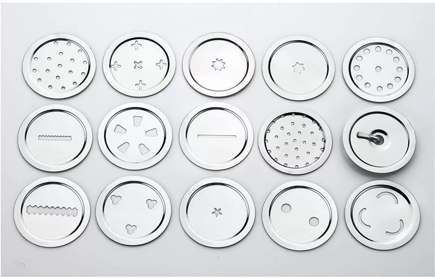 Image of MELONLY Set of 15 Pattern Discs Kitchen Press
