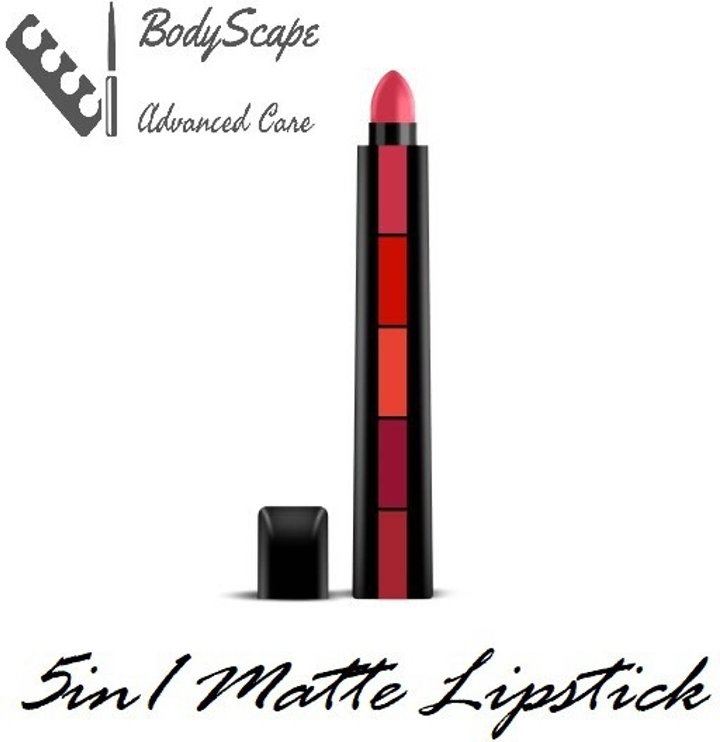 Bodyscape Ultra Smooth 5 in 1 Matte Finish Lipstick For Women
