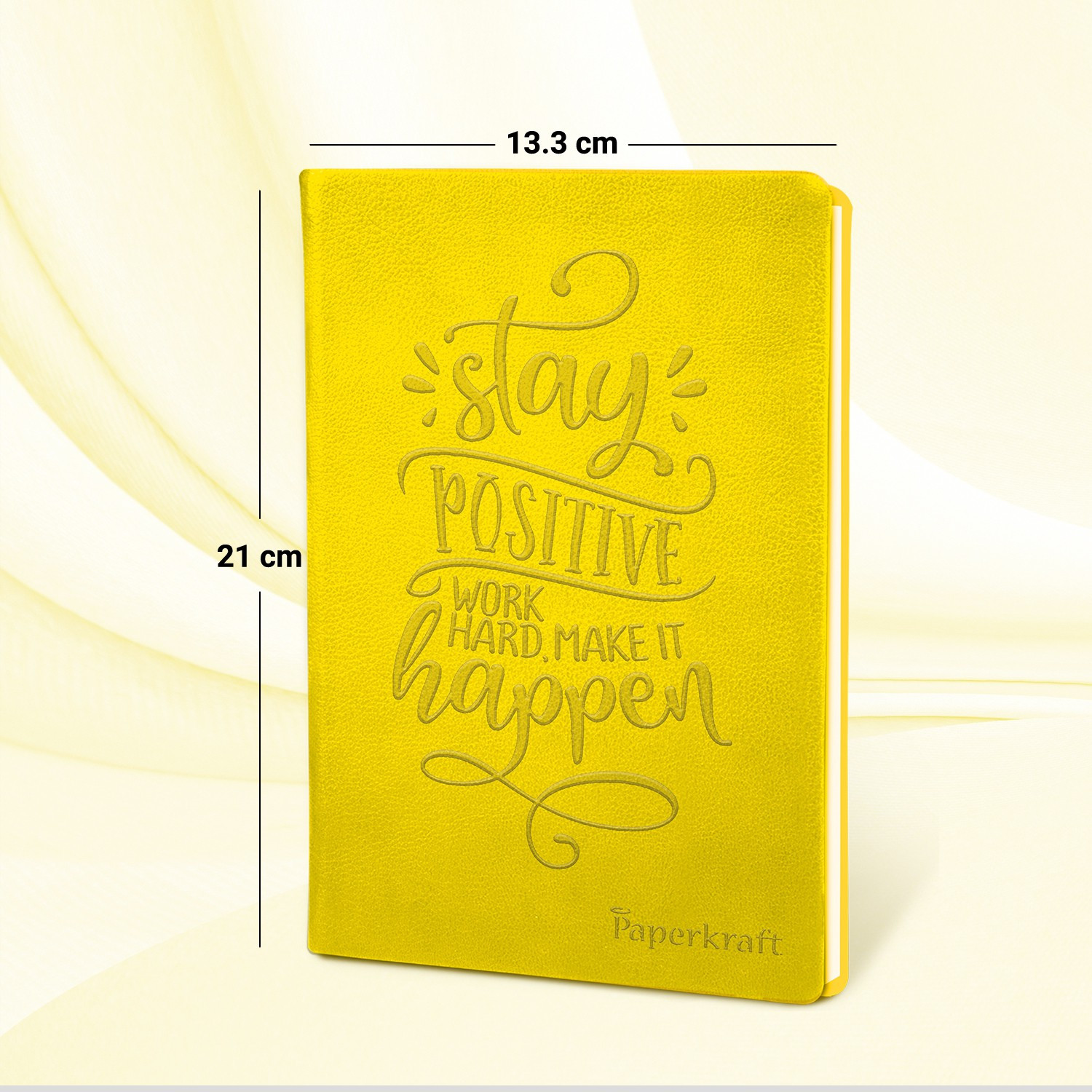 Image of Paperkraft Designer Series with PU leather A5 Diary Unruled 192 Pages