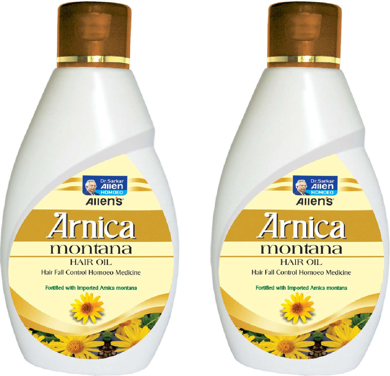 Image of Allen's Arnica Montana Hair Oil (Pack of 2) Hair Oil