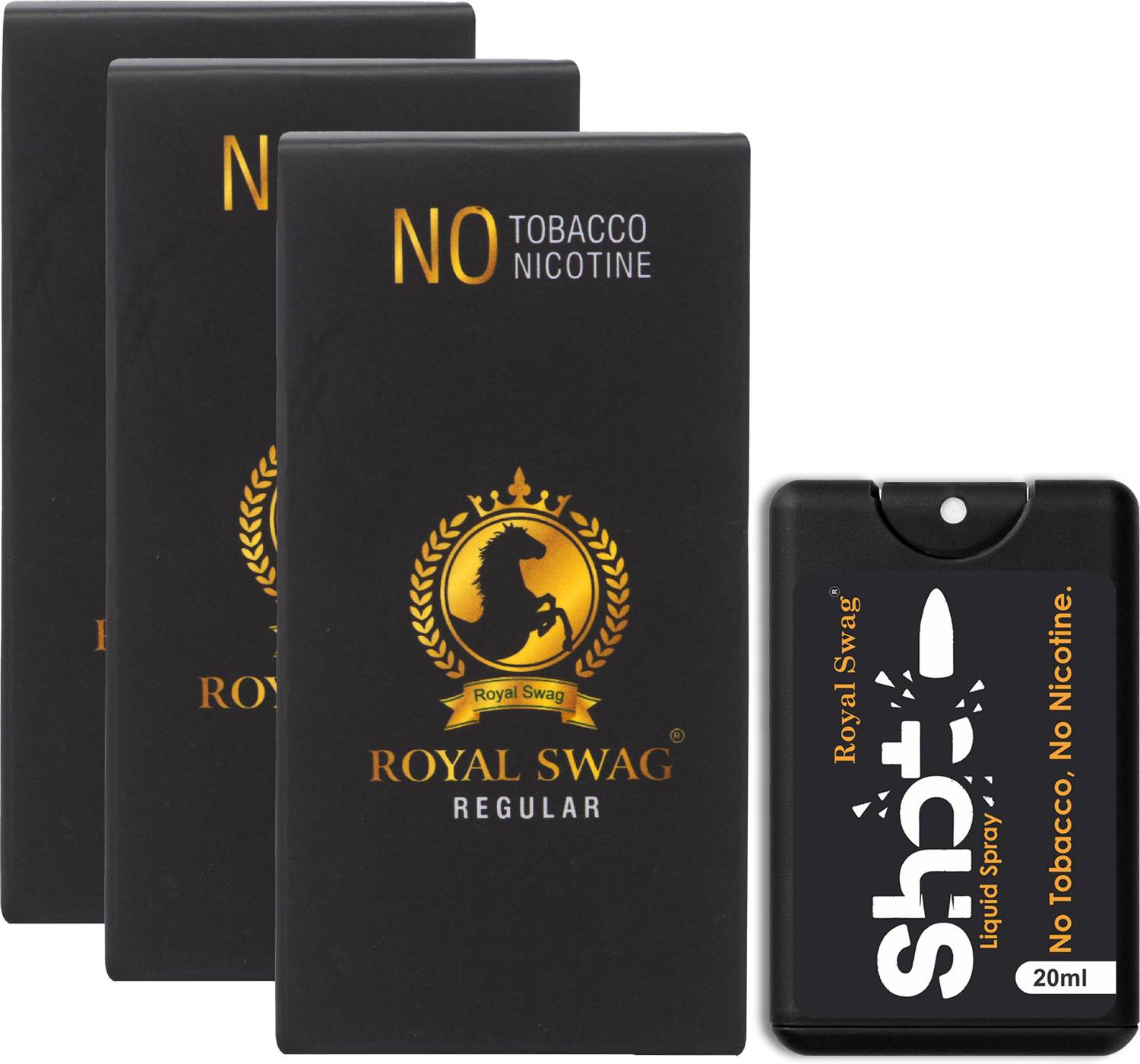 ROYAL Ayurvedic Cigarettes Tobacco/Nicotine Free 30 Pack - Image 1