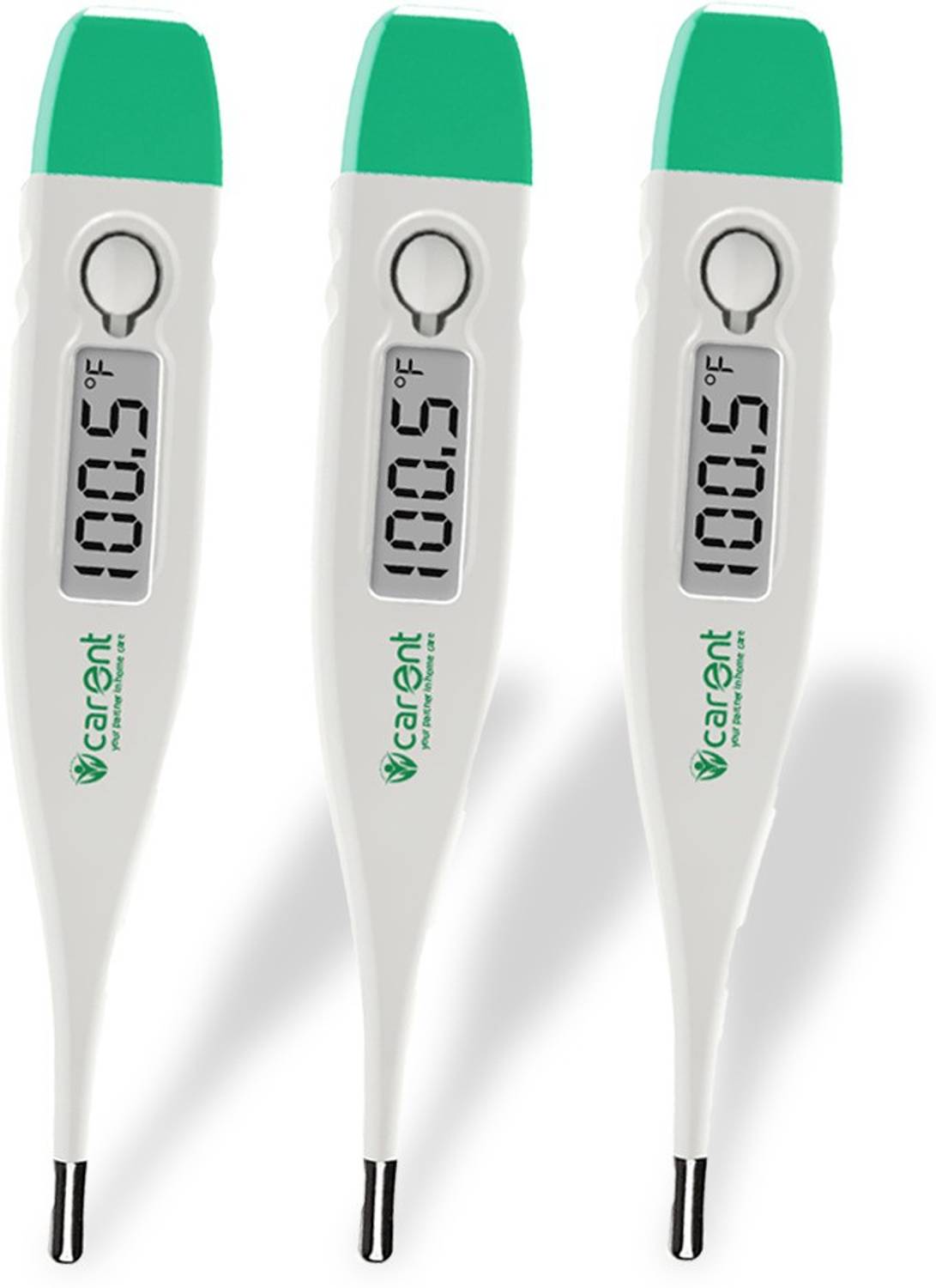 Carent DT03 Pack of 3 Waterproof Digital Flexible Tip Thermometer For Kids & Adults (Pack of 3) Thermometer